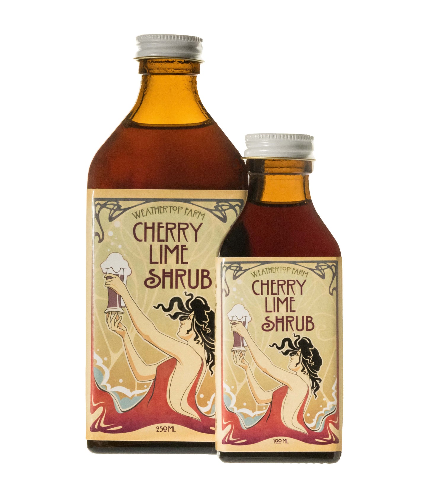 Cherry Lime Shrub