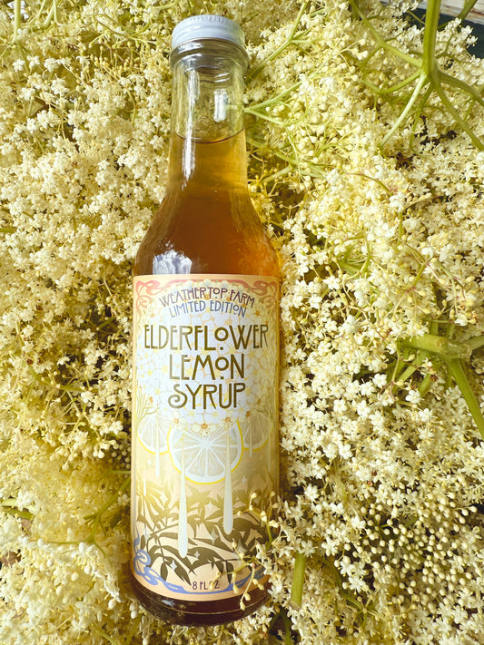 Elderflower Lemon Syrup