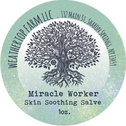 Miracle Worker Skin soothing Salve 2 oz